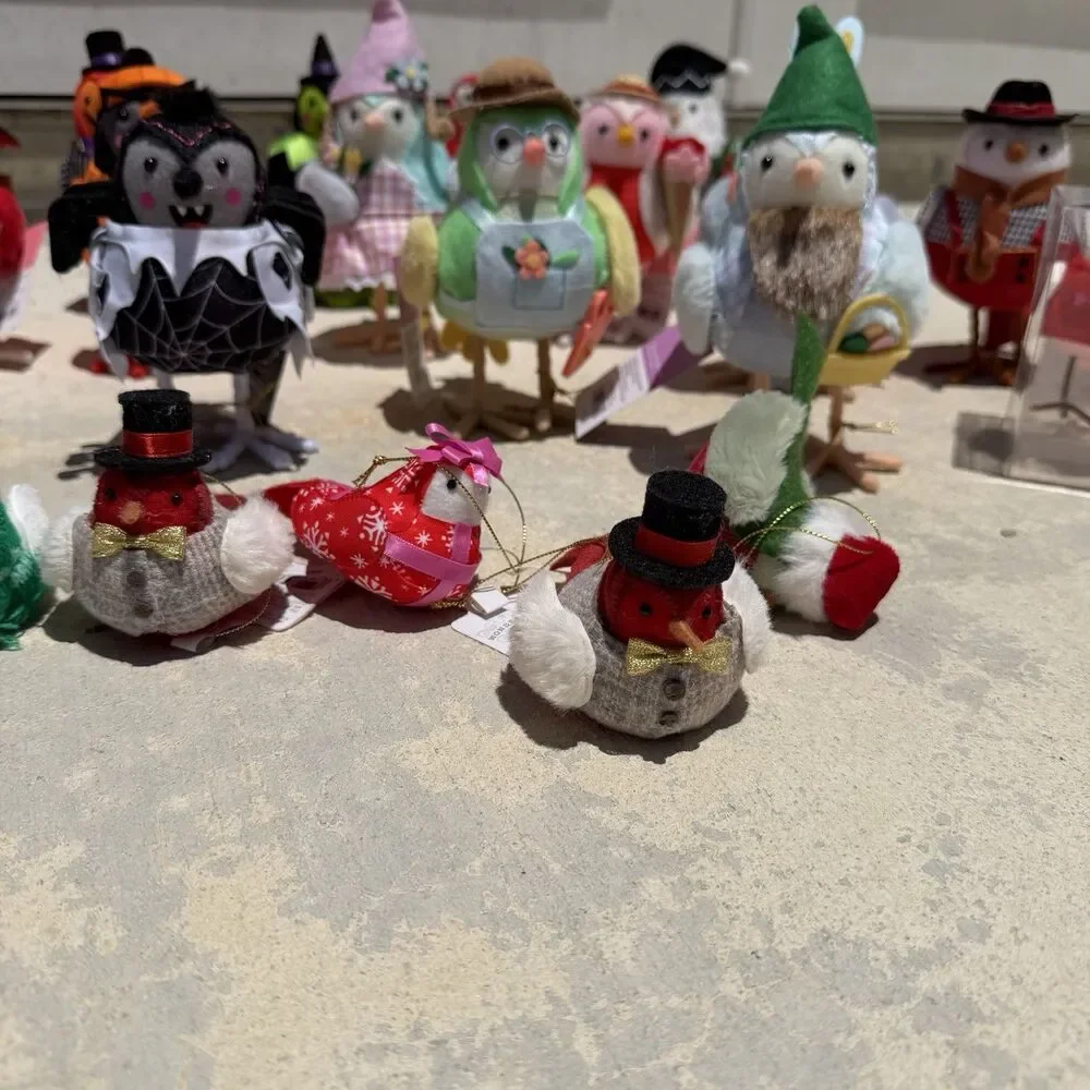 Large Lot Target Featherly Friends Birds Spring Easter Halloween Fall Christmas